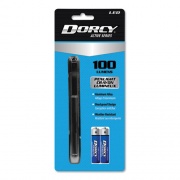 DORCY 100 Lumen LED Penlight, 2 AAA Batteries (Included), Silver (411218)