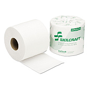 AbilityOne 8540015547678, SKILCRAFT Toilet Tissue, Septic Safe, 2-Ply, White, 550 Sheets/Roll, 40 Rolls/Box