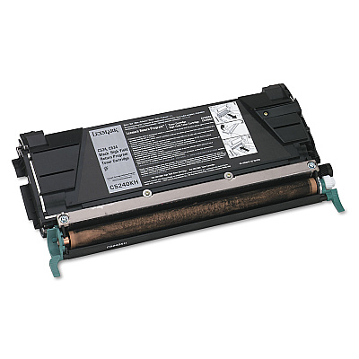 Lexmark C5240KH Return Program High-Yield Toner, 8,000 Page-Yield, Black