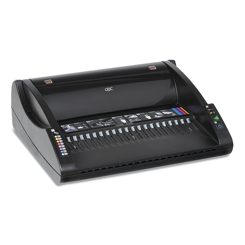 GBC CombBind C110E Electric Binding Machine, 330 Sheets, 15.44 x 12.38 x 4.78, Black (GBC7704250)