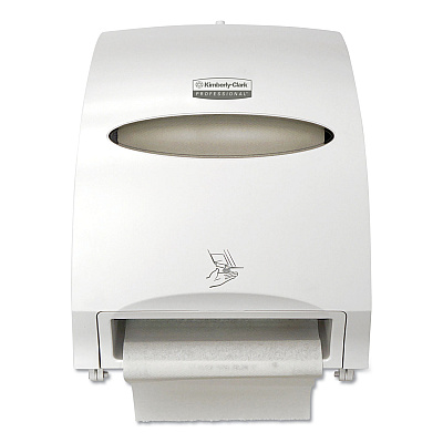 Kimberly-Clark Electronic Towel Dispenser, 12.7 x 9.57 x 15.76, White (KCC48856)