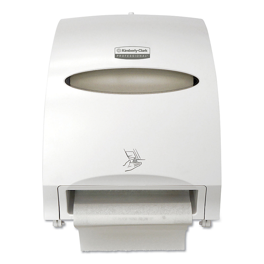 Kimberly-Clark Electronic Towel Dispenser, 12.7 x 9.57 x 15.76, White (KCC48856)