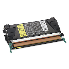 Lexmark C5340YX Return Program High-Yield Toner, 7,000 Page-Yield, Yellow