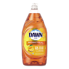 Dawn Ultra Antibacterial Dishwashing Liquid, Orange, 40 oz Bottle (PGC91092EA)