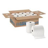 Georgia Pacific Professional EnMotion Paper Towels, 1-Ply, 8.25" x 420 ft, White, 6 Rolls/Carton (GPC89410)