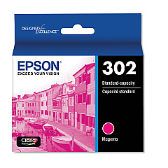 Epson T302320-S (T302) Claria Ink, Magenta