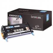 Lexmark X560H2CG High-Yield Toner, 10,000 Page-Yield, Cyan