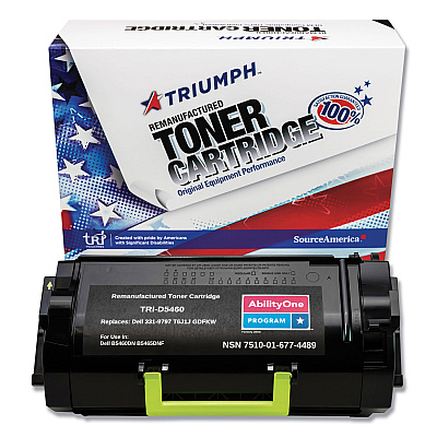 AbilityOne 7510016774489 Remanufactured 331-9797 Toner, 6,000 Page-Yield, Black
