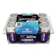 Rayovac High Energy Premium Alkaline C Batteries, 12/Pack (81412PPK)