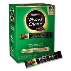 Nescaf Taster's Choice Stick Pack, Decaf, 0.06oz, 80/Box, 6 Boxes/Carton (66488CT)