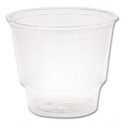 Pactiv Evergreen EarthChoice Recycled Clear Plastic Sundae Dish, 12 oz, Clear, 50 Dishes/Bag, 20 Bag/Carton (YPS12C)