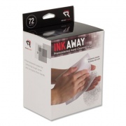 Read Right Ink Away Hand Cleaning Pads, Cloth, 5 x 7, White, 72/Pack (RR1302)