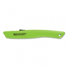 Westcott Safety Ceramic Blade Box Cutter, 6.15", Green (17519)