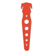 Westcott Safety Cutter, 1.2" Blade, 5.75" Plastic Handle, Red, 5/Pack (17520)