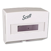 Scottfold Folded Towel Dispenser, 10.75 x 4.75 x 9, White (KCC09214)