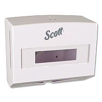 Scottfold Folded Towel Dispenser, 10.75 x 4.75 x 9, White (KCC09214)