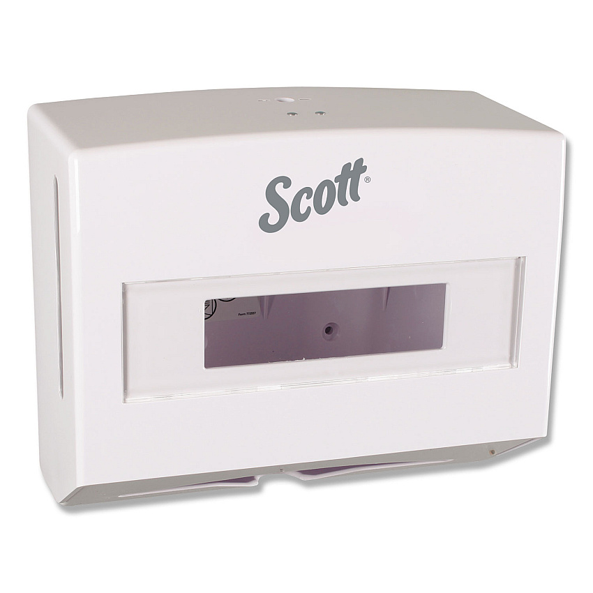 Scottfold Folded Towel Dispenser, 10.75 x 4.75 x 9, White (KCC09214)