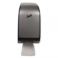 Scott Pro Coreless Jumbo Roll Tissue Dispenser, 7.37 x 14 x 6.13, Faux Stainless (39729)