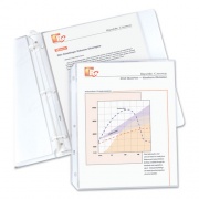 C-Line Standard Weight Polypropylene Sheet Protectors, Non-Glare, 2", 11 x 8.5, 50/Box (62038)
