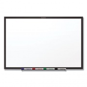 Quartet Classic Series Total Erase Dry Erase Boards, 96 x 48, White Surface, Black Aluminum Frame (S538B)