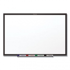 Quartet Classic Series Total Erase Dry Erase Boards, 96 x 48, White Surface, Black Aluminum Frame (S538B)