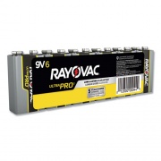 Rayovac Ultra Pro Alkaline 9V Batteries, 6/Pack (AL9V6J)
