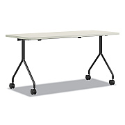HON Between Nested Multipurpose Tables, Rectangular, 48w x 24d x 29h, Silver Mesh/Loft (HONPT2448NSB9LT)