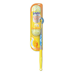 Swiffer Heavy Duty Dusters With Super Extender Handle, 6 Ft Handle, 1 Handle/4 Dusters, 4/carton (PGC77326)
