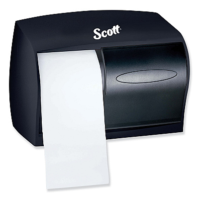 Scott Essential Coreless SRB Tissue Dispenser for Business, 11 x 6 x 7.6, Black (KCC09604)