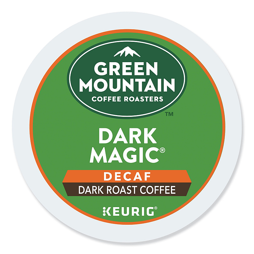 Green Mountain Coffee Roasters Roasters Roasters Dark Magic Decaf Extra Bold Coffee K-Cups, 96/Carton (GMT4067CT)