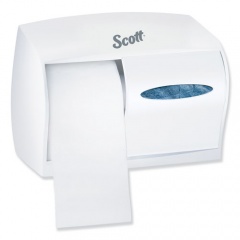 Scott Essential Coreless SRB Tissue Dispenser, 11 1/10 x 6 x 7 5/8, White (09605)