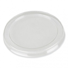 Durable Packaging Dome Lids for 3.25" Round Containers, 3.25" Diameter, Clear, Plastic, 1,000/Carton (P14001000)