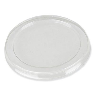 Durable Packaging Dome Lids for 3.25" Round Containers, 3.25" Diameter, Clear, Plastic, 1,000/Carton (P14001000)