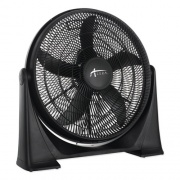 Alera 20" Super-Circulator 3-Speed Tilt Fan, Plastic, Black (FAN203)