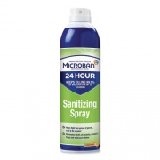 Microban 24-Hour Disinfectant Sanitizing Spray, Citrus, 15 oz Aerosol Spray (30130EA)
