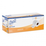 Scott Essential Standard Roll Bathroom Tissue for Small Businesses, Septic Safe, 2-Ply, White, 550 Sheets/Roll, 20 Rolls/Carton (49182)