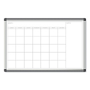U Brands PINIT Magnetic Dry Erase Undated One Month Calendar, 35 x 23, White (UBR2901U0001)