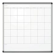 U Brands PINIT Magnetic Dry Erase Undated One Month Calendar, 35 x 35, White (UBR2902U0001)