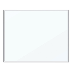 U Brands Magnetic Dry Erase Board, 20 x 16, White Surface, Silver Aluminum Frame (UBR356U0001)