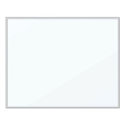 U Brands Magnetic Dry Erase Board, 20 x 16, White Surface, Silver Aluminum Frame (UBR356U0001)
