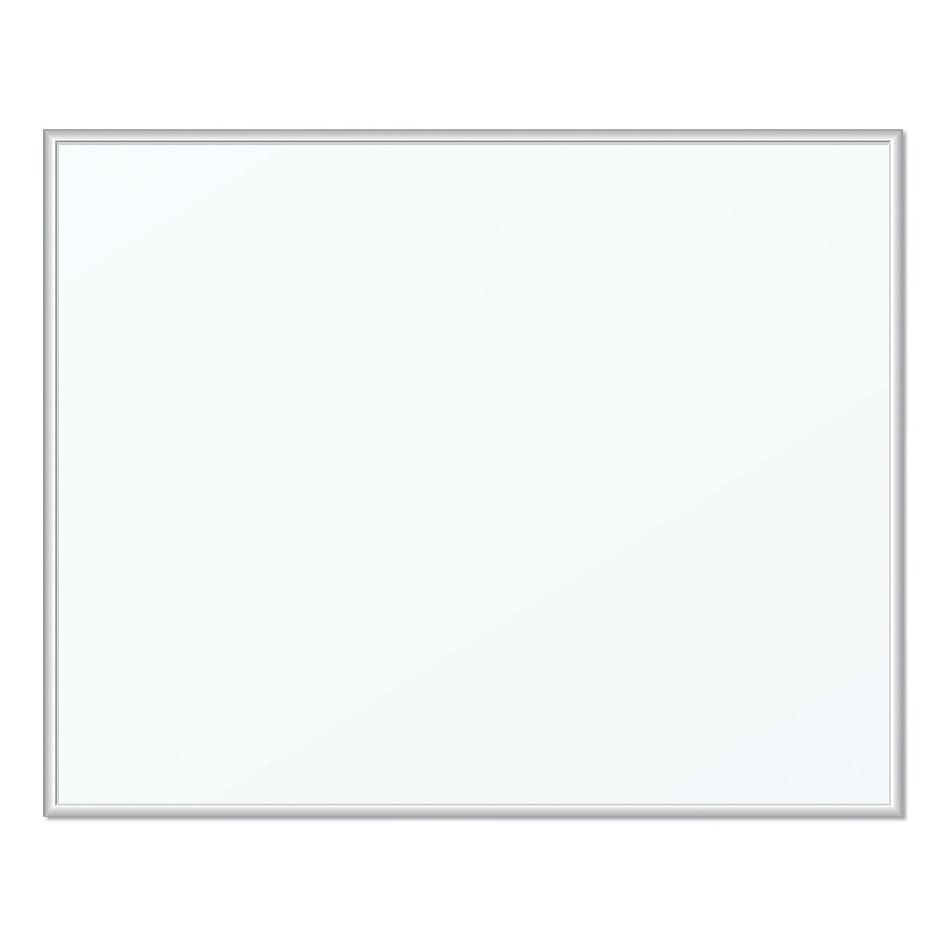 U Brands Magnetic Dry Erase Board, 20 x 16, White Surface, Silver Aluminum Frame (UBR356U0001)
