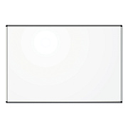 U Brands PINIT Magnetic Dry Erase Board, 70 x 47, White Surface, Silver Aluminum Frame (UBR2808U0001)
