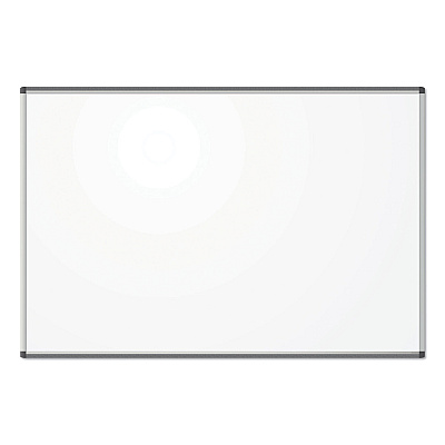 U Brands PINIT Magnetic Dry Erase Board, 70 x 47, White Surface, Silver Aluminum Frame (UBR2808U0001)