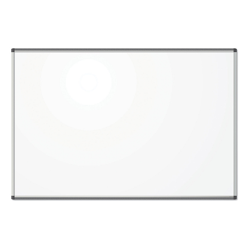 U Brands PINIT Magnetic Dry Erase Board, 70 x 47, White Surface, Silver Aluminum Frame (UBR2808U0001)