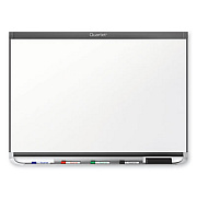 Quartet Prestige 2 DuraMax Magnetic Porcelain, 72 x 48, White Surface, Graphite Fiberboard/Plastic Frame (QRTP557GP2)