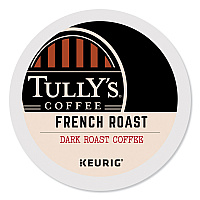 Tully's Coffee French Roast Coffee K-Cups, 96/Carton (GMT192619CT)