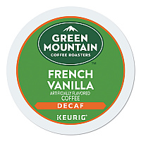 Green Mountain Coffee Roasters Roasters Roasters French Vanilla Decaf Coffee K-Cups, 96/Carton (GMT7732CT)