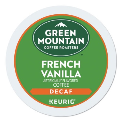 Green Mountain Coffee Roasters Roasters Roasters French Vanilla Decaf Coffee K-Cups, 96/Carton (7732CT)