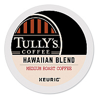 Tully's Coffee Hawaiian Blend Coffee K-Cups, 96/Carton (GMT6606CT)