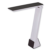 Bostitch Konnect Rechargeable Folding LED Desk Lamp, 2.52w x 2.13d x 11.02h, Gray/Black (BOSKTVLED1810BK)